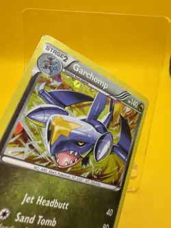 Garchomp 91/124 (Cosmos Holo) - Blister Exclusives Promo Pokemon Card MP - Image 3