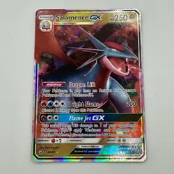 Salamence GX 44/70 - Dragon Majesty - Ultra Rare Pokemon Card - Near Mint (NM) - Image 1
