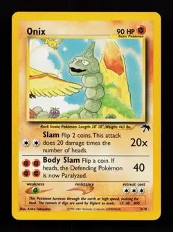 Onix 03/18 Promo Southern Islands Pokemon Card - Image 1