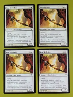 Kor Skyfisher x4 Zendikar 4x Playset Magic the Gathering MTG - Image 1