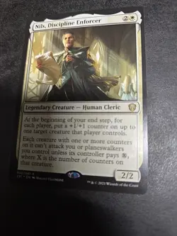 [1x] Nils, Discipline Enforcer Near Mint, English Commander 2021 MTG Magic - Image 1