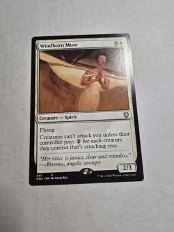 Windborn Muse Commander: Phyrexia: All Will Be One Regular - Image 1