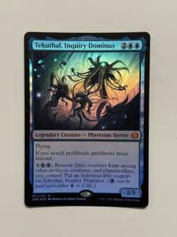 Tekuthal, Inquiry Dominus Phyrexia: All Will Be One Foil NM - Image 1