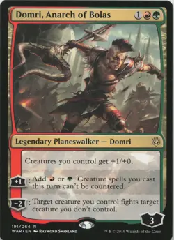Domri, Anarch of Bolas R War of the Spark 191 LP-NM MTG - Image 1