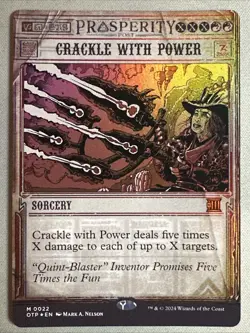 MTG / Crackle with Power / OTP / #22 / FOIL / Mythic / NM - Image 1