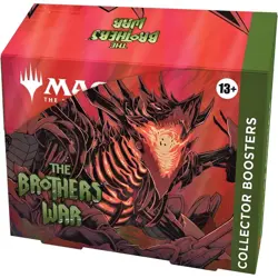 MTG ENGLISH THE BROTHERS' WAR Collector Booster Box - Factory Sealed 12 Packs - Image 5