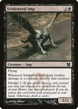Modern Masters Stinkweed Imp MTG Magic the Gathering NM - Image 1