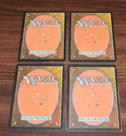 MTG 4 x Desolation Visions Black Enchantment Rare Lot - Image 3