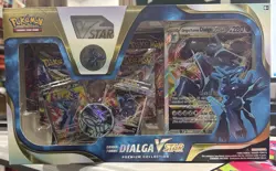 Pokemon TCG: Dialga V Star Premium Collection (6 SWSH Packs) - Factory Sealed - Image 1