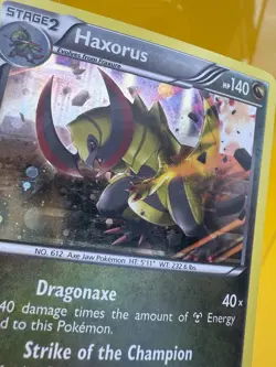 Haxorus 69/101 Cosmos Holo Rare Pokemon Blister Exclusives 2013 MP - Image 4