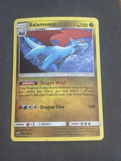 Salamence 106/168 Pokemon TCG S&M Celestial Storm NM Cosmos Holo Rare Promo - Image 1
