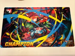 Mega Venusaur ex League Cup Champion Play Mat Pokemon TCG Official New Unused - Image 1