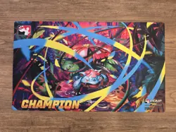 Pokemon Q2 League Cup Champion Playmat 2025 - Mega Venusaur - Image 1