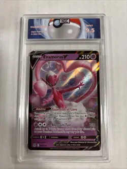 2022 Pokemon Enamorus V #82 HGC 9.5 (sb5) - Image 1