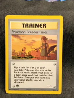 Pokemon - Breeder Fields 62/64 - 1st Edition Neo Revelation - Image 1