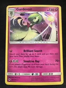 Gardevoir 141/214 Lost Thunder Holo Cosmos Promo Pokemon TCG (NM) - Image 1