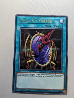 Dragon’s Mirror - MAGO-EN142 - Gold Rare - 1st Edition Yugioh LP - Image 1