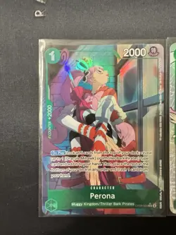 Perona OP09-034 Foil and OP12-034 One Piece Cards (2) - Image 2