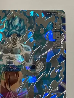 Son Goku SEC BM12-SEC Super Dragon Ball Heroes Japanese Trading Card Near Mint - Image 4