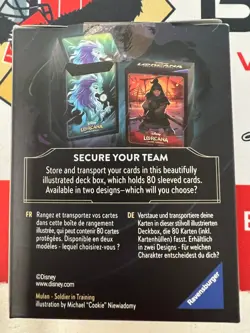 Disney Lorcana TCG: Rise of the Floodborn - 80-Card Deck Box Mulan - Image 2