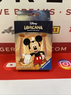 Disney Lorcana TCG: the first Chapter Card Sleeve Pack - Mickey Mouse - Image 1