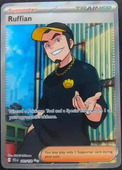 Ruffian 181/159 Journey Together Full Art Card Pokemon TCG NM/M - Image 1