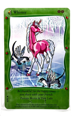 Bella Sara Whimsy 43/92 Baby Bella Card Regular LP - Image 1