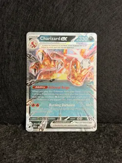 Pokemon TCG Card Charizard ex (Standard Size) SVP196 SV: Promos - Image 1