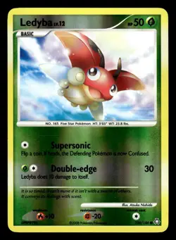 Ledyba 104/146 Reverse Holo Legends Awakened Pokemon Card - Image 1