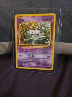 Pokemon Mew 2016 Basic Evolutions Holo Rare Card 53/108 English Edition - Image 1
