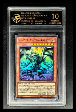 2024 Yu-Gi-Oh! Cards JPN. Red-Eyes Black Fullmetal Dragon UR ROTA-JP005 RPA 10 - Image 1