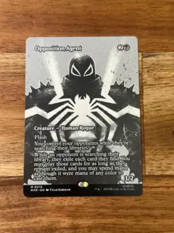 Opposition Agent (Borderless) Spider-Man Magic MTG MAR 019 - Image 1