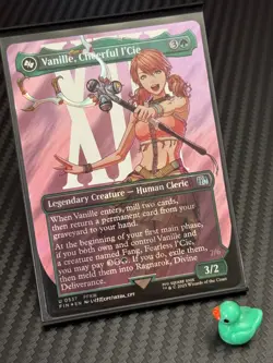 Vanille, Cheerful l'Cie (Borderless) (Surge Foil) Final Fantasy - FIN 537 - NM - Image 1