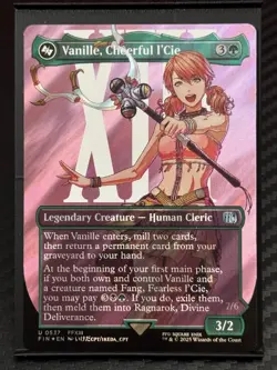 Vanille, Cheerful l'Cie (Borderless) (Surge Foil) Final Fantasy - FIN 537 - NM - Image 2