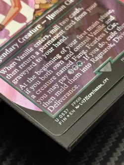 Vanille, Cheerful l'Cie (Borderless) (Surge Foil) Final Fantasy - FIN 537 - NM - Image 4