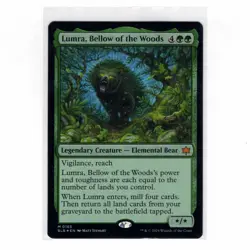 Lumra, Bellow Of The Woods MTG Bloomburrow Foil 0183 - Image 1