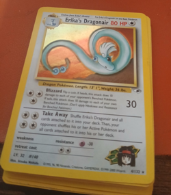 ERIKA’S DRAGONAIR - 4/132 - Gym Heroes - Holo - Pokemon Card - LP - Image 1