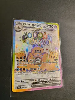 Palossand ex 221/191 Surging Sparks Full Art Ultra Rare Holo Pokemon TCG MINT - Image 2
