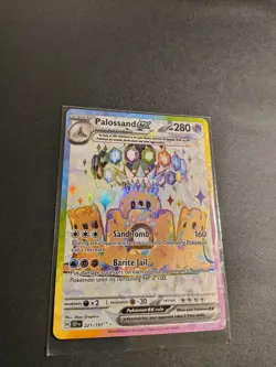 Palossand ex 221/191 Surging Sparks Full Art Ultra Rare Holo Pokemon TCG MINT - Image 4