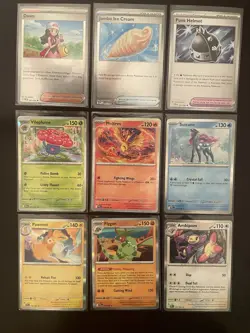 2025 Pokemon TCG: Phantasmal Flames Mixed 81-Card Bulk Lot (25 Holos/No Doubles) - Image 1