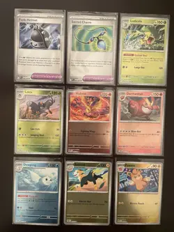2025 Pokemon TCG: Phantasmal Flames Mixed 81-Card Bulk Lot (25 Holos/No Doubles) - Image 3