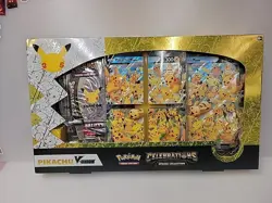 Pokemon TCG: Celebrations pikachu Special Collection Box 820650809156 - Image 1
