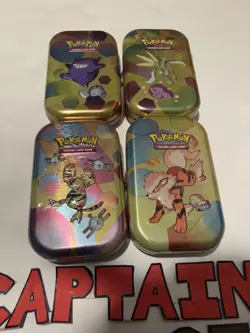 Pokemon TCG Scarlet & Violet 151 - Mini Tins - Lot of 4, New Factory Sealed - Image 2