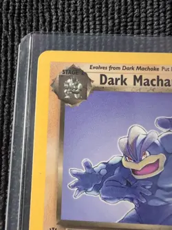 Pokemon TCG Dark Machamp Team Rocket 27/82 Non-Holo Rare 1st Edition NM - Image 3
