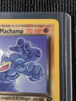 Pokemon TCG Dark Machamp Team Rocket 27/82 Non-Holo Rare 1st Edition NM - Image 4