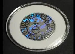 2016 Pokemon TCG Promo Chansey Classic Cracked Ice Holo Coin English Encased - Image 1