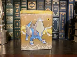 2022 Pokemon TCG Stacking Tin Sealed - Electric - Pikachu - [3 Packs + Coin] - Image 2