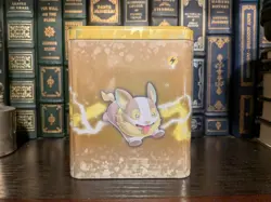 2022 Pokemon TCG Stacking Tin Sealed - Electric - Pikachu - [3 Packs + Coin] - Image 3