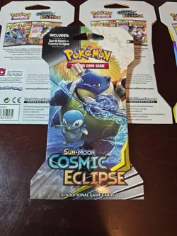 Pokemon TCG - Cosmic Eclipse Sleeved Booster Packs - 4 - Full Art Work Set - Image 3