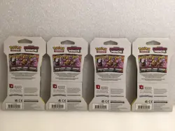 Pokemon Sun & Moon Unified Minds - Sleeved Booster Packs - Complete Art Set of 4 - Image 2